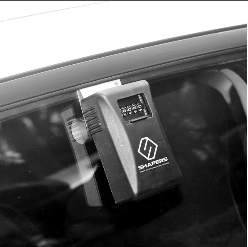 Shapers Key Safe - Car Window Fixture
